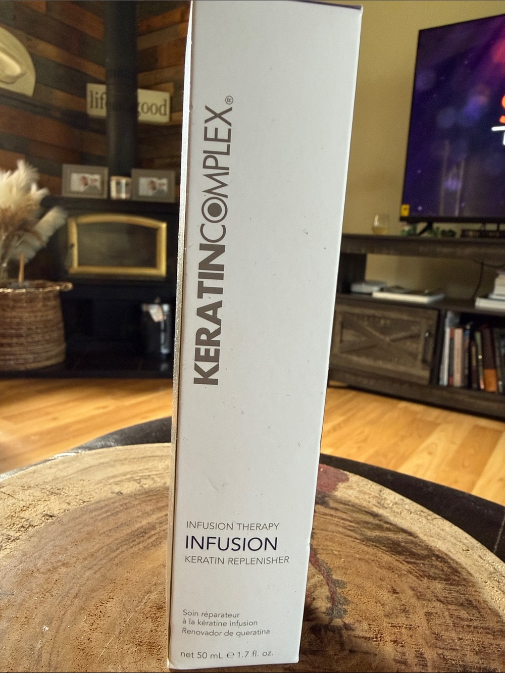 Infusion Therapy Keratin Replenisher - White